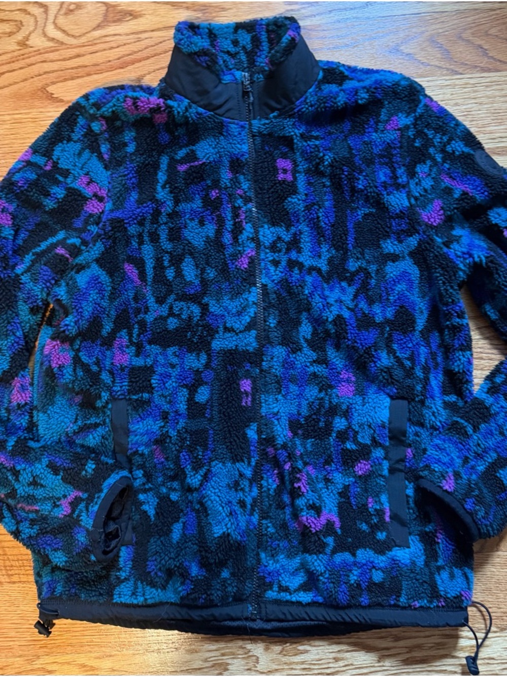 💙 American Eagle High Pile Fleece Jacket | Size M | EUC 💜